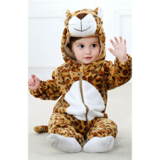  Állatos kezeslábas babáknak télre - Leopárd - 100 cm rugdalózó