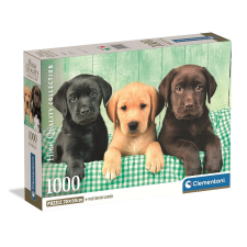 Állatos Kutyás Three Labs 1000 db-os puzzle Clementoni puzzle, kirakós