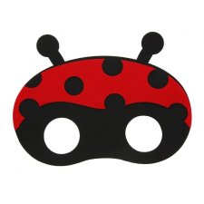 Állatos Ladybug, Katicabogár filc maszk 18,5 cm party kellék