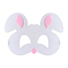 Állatos Rabbit, Nyuszi filc maszk 18,5 cm jelmez
