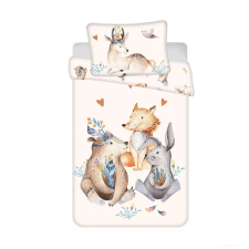  Állatos Woodland gyerek ágyneműhuzat 100×135cm, 40×60 cm JFK038307 lakástextília
