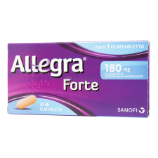 Allegra Forte 180 mg filmtabletta 30 db gyógyhatású készítmény