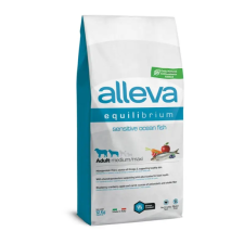  Alleva Equilibrium Adult Medium/maxi Sensitive Ocean fish 12kg kutyaeledel
