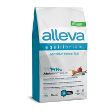 Alleva Equilibrium Mini / Medium Érzékeny Felnőtt Kutyáknak Tengeri hal 2 kg, gluténmentes kutyaeledel
