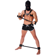  Állítható fém rúd bőr mandzsettával - 35-60cm bilincs, kötöző