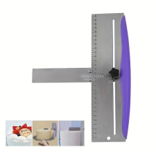  Állítható tortasimító, tortakaparó, fém, 30,5 cm sütés és főzés