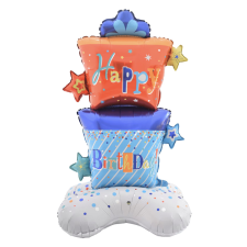 Álló fólia lufi – Nagy – Happy Birthday party kellék