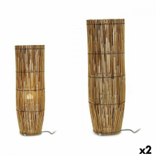  Álló Lámpa Természetes Bambusz 21,5 x 62 x 21,5 cm (2 egység) világítás