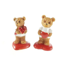 Álló maci figura 3,5 cm plüssfigura