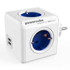 Allocacoc PowerCube Original USB hálózati elosztó fehér-kék  (1202BL/DEOUPC) (1202BL/DEOUPC) hosszabbító, elosztó