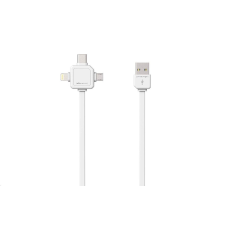 Allocacoc USB kábel fehér (9003WT/USBC15) kábel és adapter