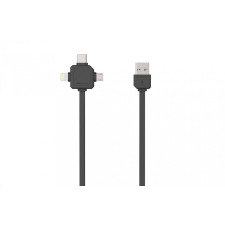 Allocacoc USB kábel szürke (9003GY/USBC15) kábel és adapter