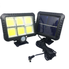 Alloet LF-1520 Napelemes Mozgásérzékelős COB LED LÁMPA kültéri világítás