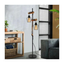  Állólámpa fa és fém kombinációval – KL430737 világítás