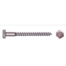 Állványcsavar Horganyzott 100Db/Cs 10*80 Mm barkácsolás, csiszolás, rögzítés