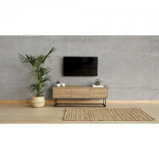 Almaren Lupin dió-fekete tv állvány 140 x 50 x 40 cm bútor