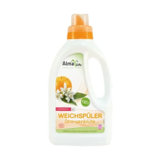 Almawin folyékony bio textilöblítőszer - narancsvirág 750ml tisztító- és takarítószer, higiénia