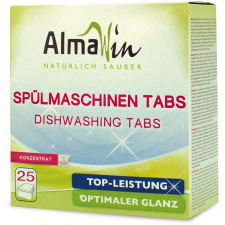 Almawin mosogatógép tabletta, 25 db tisztító- és takarítószer, higiénia