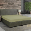  Almazöld prémium bambuszos gumis lepedő 90x200 cm és 100x220 cm-es matracra