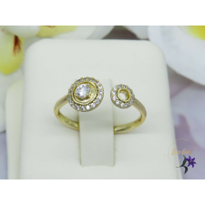  Almira antiallegén nyitott gyűrű-14K gyűrű