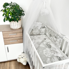 Álomelefánt szürke – 3 részes babaágynemű szett elefántmintával babaágynemű, babapléd