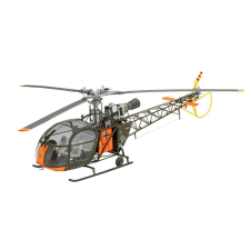 Alouette II műanyag helikopter modell 1/32 kreatív és készségfejlesztő
