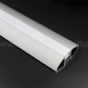  ALP-021 Aluminium íves profil ezüst, LED szalaghoz, opál burával