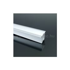  ALP-031 Aluminium U profil ezüst , LED szalaghoz gipszkartonba, opál burával világítás