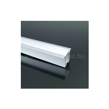 ALP-031 Aluminium U profil ezüst , LED szalaghoz gipszkartonba, opál burával világítás