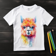  Alpaka póló (Gyerek)(Színes) gyerek póló