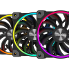 Alpenföhn ALPENFÖHN Wing Boost 3 RGB 12cm 3 darabos szett fekete
