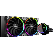  Alpenföhn Gletscherwasser 280 Komplett-folyadékhűtés AIO, ARGB - fekete (84000000189) hűtés