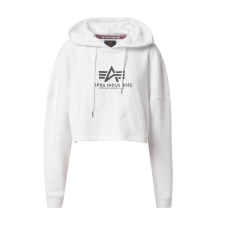 Alpha Industries Tréning póló  fehér / fekete női pulóver, kardigán