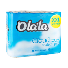 Alpha Olala Could Touch toalettpapír 2 rétegű fehér 24 tekercses, (6 csomag/zsák) higiéniai papíráru
