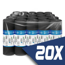 Alpha Szemeteszsák fekete 80x120 40mikron 160L 10db/tekercs (20 tekercs) tisztító- és takarítószer, higiénia