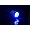  Alphacool Aurora HardTube LED gyűrű 16 mm króm - Kék