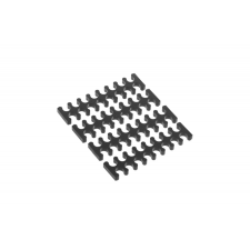  Alphacool Eiskamm X16 - 3 mm fekete kábelfésű  - 4 db /24756/ modding