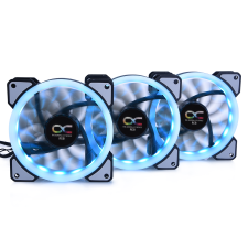 AlphaCool Eiszyklon Aurora LUX Digital RGB 120mm rendszerhűtő (3db/csomag) (24804) hűtés