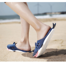 AlphaOne Cá-Papucs a Legvagányabb Strandpapucs - Kék 44-45 gyerek papucs, mamusz
