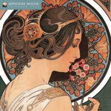 Alphonse Mucha Wall Calendar 2025 (Art Calendar) naptár, kalendárium