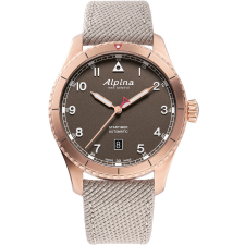 Alpina AL-525BR4S24 Startimer Pilot Automatic Mens Watch 41mm 10ATM, karóra