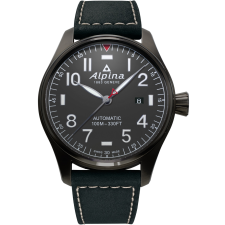 Alpina AL-525G4TS6 Startimer Pilot Automatic Mens Watch 44mm 10ATM, karóra