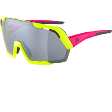 Alpina Sports Alpina Rocket Bold neon-pink yellow matt biciklis szemüveg