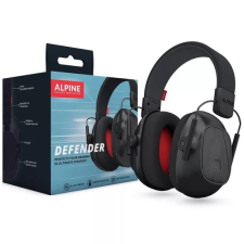 Alpine Defender hallásvédő fültok felnőtteknek, összehajtható, fekete gyógyászati segédeszköz