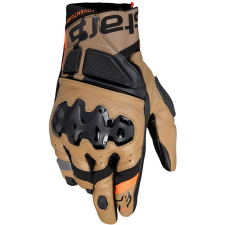Alpinestars Belize 3 Drystar motoros kesztyű fekete-barna motoros kesztyű