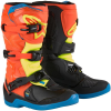 Alpinestars boty TECH 3S YOUTH, dětské, oranžové fluo/modré/žluté fluo/černé, 2025, vel. 39