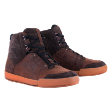 Alpinestars Chrome Crafted Drystar motoros cipő barna-gumi motoros csizma