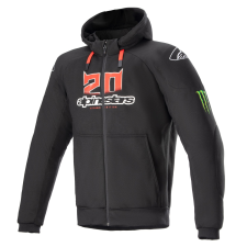 Alpinestars Chrome Ignition Monster FQ20 motoros kabát fekete-piros-fehér-zöld motoros kabát
