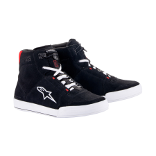 Alpinestars Chrome motorkerékpár csizma fekete-fehér-piros motoros csizma