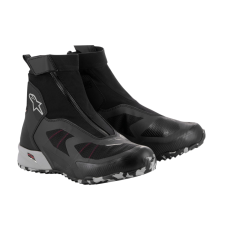 Alpinestars CR-8 Gore-Tex motorkerékpár csizma fekete-szürke-piros motoros csizma